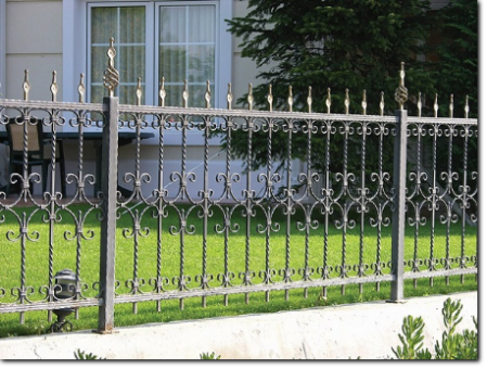 ferforje duvar üstü 