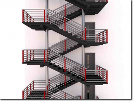 luleburgaz yangin merdiveni